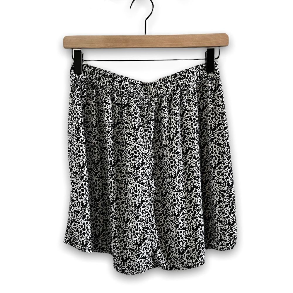 Abound Cow Print Mini Skirt - Picture 2 of 7